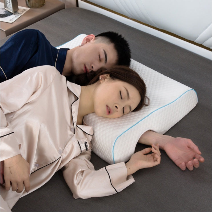 Lovers’ Arched Cuddle Pillow for Sweet, Comfy Snuggles, & Pillow Talk